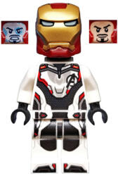 LEGO® Minifigurák Vasember - fehér quantum ruhában sh0575 (sh0575)