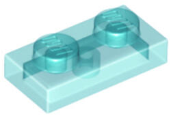 LEGO® Alkatrészek (Pick a Brick) Átlátszó halvány kék 1 x 2 lap 6240222 (6240222)