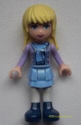 LEGO® Minifigurák Friends Stephanie-világoskék szoknyában frnd053 (frnd053)