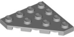 LEGO® Alkatrészek (Pick a Brick) Világos Kékesszürke 4X4 Sarokelem 4160560 (4160560)