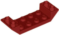 LEGO® Alkatrészek (Pick a Brick) Sötét piros 2x6 Inverz Cserép 6175590 (6175590)