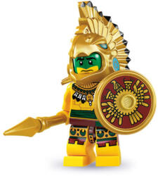 LEGO® Minifigurák Azték harcos - kiegészítő nélkül col098 (col098)