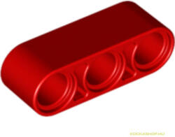 LEGO® Alkatrészek (Pick a Brick) Piros 3X1X2 Lapos Technic Csatlakozóelem 4153718 (4153718)