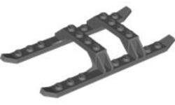 LEGO® Alkatrészek (Pick a Brick) Sötét Kékes-szürke 12x6 Helikopter Talp 4255445 (4255445)