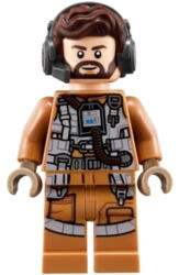 LEGO® Minifigurák Ellenállás oldali siklópilóta (Nodin Chavdri) sw0883 (sw0883)
