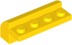 LEGO® Alkatrészek (Pick a Brick) Sárga 2 x 4 x 1 1/3 Ívelt Elem 4204625 (4204625)