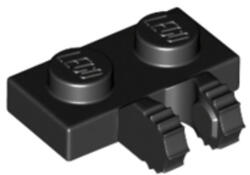 LEGO® Alkatrészek (Pick a Brick) Fekete 1x2 zsanér 6266207 (6266207)