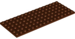 LEGO® Alkatrészek (Pick a Brick) Vörösesbarna 6x16 Lapos Elem 4539113 (4539113)