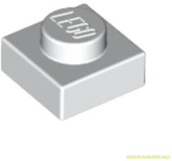 LEGO® Alkatrészek (Pick a Brick) Fehér 1X1 Lapos Elem 302401 (302401)