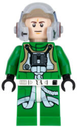LEGO® Minifigurák Rebel Pilot A-wing (Open Helmet, Green Jumpsuit) sw0819 (sw0819)