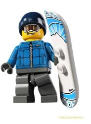 LEGO® Minifigurák Minifigura 5. sorozat - Snowboardos col05-16 (col05-16)