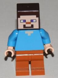 LEGO® Minifigurák Steve - Sötétnarancs Lábakkal min056 (min056)