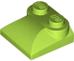 LEGO® Alkatrészek (Pick a Brick) Lime 2X2 Lapos 2 Bütykös Lekerekített Elem 6025028 (6025028)