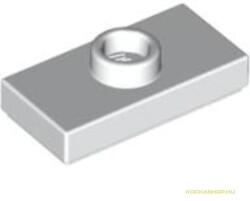 LEGO® Alkatrészek (Pick a Brick) Fehér 1X2 Lapos Elem 1 Bütyökkel 379401 (379401)