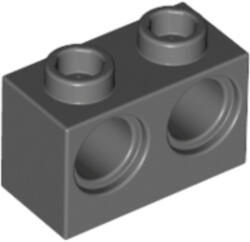 LEGO® Alkatrészek (Pick a Brick) Sötét Kékesszürke 1x1x2 Elem Két Lyukkal 4210762 (4210762)