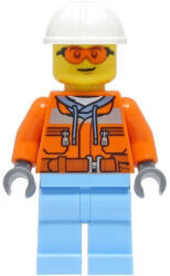 LEGO® Minifigurák Építőmunkás férfi (City) cty1404 (cty1404)