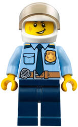 LEGO® Minifigurák Rendőr minifigura, fehér sisakkal cty0772 (cty0772)