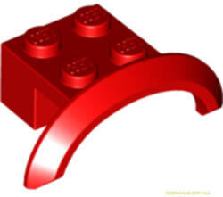 LEGO® Alkatrészek (Pick a Brick) Piros 1x4x1 Kerékdob 6170507 (6170507)