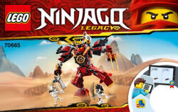 LEGO® Útmutatók, dobozok 70665 összeszerelési útmutató 70665inst (70665inst)