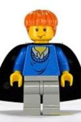 LEGO® Minifigurák Ron Weasley - Kék pulóver, Fekete köpeny hp034 (hp034)