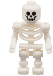 LEGO® Minifigurák Skeleton with Standard Skull, Bent Arms Horizontal Grip gen099 (gen099)