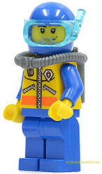 LEGO® Minifigurák Parti Őrségi Búvár - Oxigénpalackkal cty0065 (cty0065)