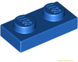LEGO® Alkatrészek (Pick a Brick) Kék 1X2 Lapos Elem 302323 (302323)