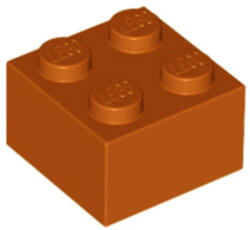 LEGO® Alkatrészek (Pick a Brick) Sötétnarancs 2x2 Elem 6212081 (6212081)