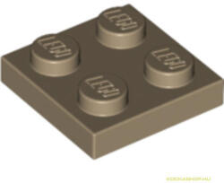 LEGO® Alkatrészek (Pick a Brick) Sötét Cserszínű 2X2 Lapos Elem 6047415 (6047415)