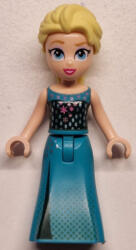 LEGO® Minifigurák Elsa - sötét türkiz ruhában dp190 (dp190)
