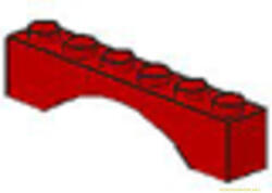 LEGO® Alkatrészek (Pick a Brick) Piros 1x6 hídelem 4521570 (4521570)