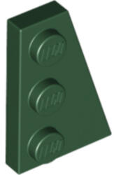 LEGO® Alkatrészek (Pick a Brick) Sötétzöld 2X3 Lapos Elem Jobb Oldali 6167130 (6167130)