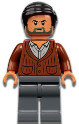 LEGO® Minifigurák Dr. Wu - vöröses barna kardigánban jw083 (jw083)