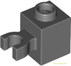 LEGO® Alkatrészek (Pick a Brick) Sötét Kékes-szürke 1x1 Módosított Kocka Elem Csatlakozóval 4580437 (4580437)