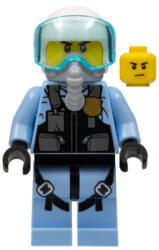 LEGO® Minifigurák Sky Police - Jet Pilot with Oxygen Mask cty0980 (cty0980)