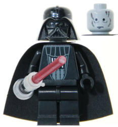 LEGO® Minifigurák Darth Vader - Világító fénykarddal sw0117 (sw0117)