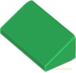 LEGO® Alkatrészek (Pick a Brick) Zöld 1X2X2/3 Tetőelem 6000071 (6000071)