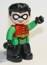 LEGO® Minifigurák Duplo Figure Lego Ville, Robin, Black Legs 47394pb285 (47394pb285)