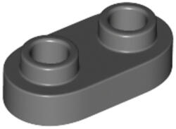 LEGO® Alkatrészek (Pick a Brick) Sötét kékesszürke 1x2 Módosított Lapos Elem 6221607 (6221607)