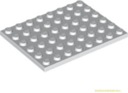 LEGO® Alkatrészek (Pick a Brick) Fehér 6X8 Lapos Elem 303601 (303601)