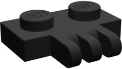 LEGO® Alkatrészek (Pick a Brick) Fekete 1x2 zsanér 3 ujjal - használt 245211 (245211)