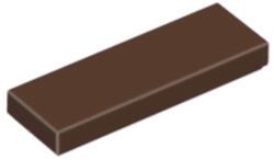 LEGO® Alkatrészek (Pick a Brick) Sötétbarna 1X3 Csempe 6167928 (6167928)