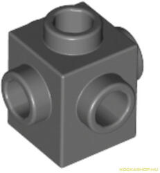 LEGO® Alkatrészek (Pick a Brick) Sötét kékes-szürke 1X1 Kocka +4 Gombbal 4210700 (4210700)