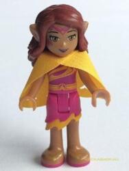 LEGO® Minifigurák Azari Firedancer / Azari, a tűztündér - Köpennyel, Magenta Ruhában elf007 (elf007)