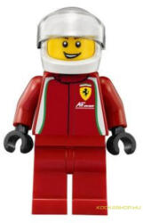 LEGO® Minifigurák Ferrari Versenyautó Sofőr sc007 (sc007)