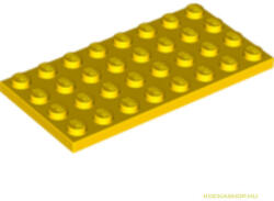 LEGO® Alkatrészek (Pick a Brick) Sárga 4x8 Lapos Elem 303524 (303524)