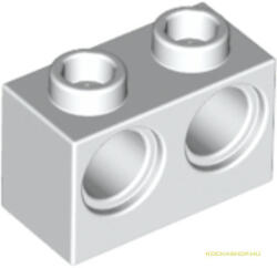LEGO® Alkatrészek (Pick a Brick) Fehér 1X2 Elem Oldalán 2 Lyukkal 3200001 (3200001)
