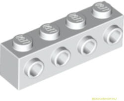 LEGO® Alkatrészek (Pick a Brick) Fehér 1X4 Elem +4 Gombbal 4143254 (4143254)