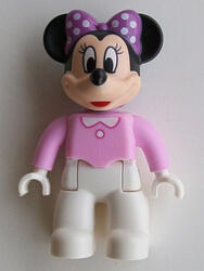 LEGO® DUPLO® Duplo Figure Lego Ville, Minnie Mouse, Bright Pink 47394pb195 (47394pb195)