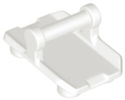 LEGO® Alkatrészek (Pick a Brick) Fehér módosított lap 4 bütyökkel 6188400 (6188400)